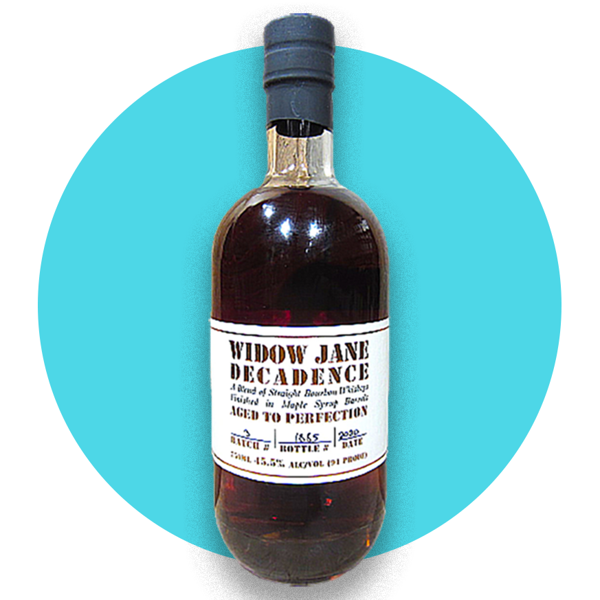 Widow Jane Decadence Bourbon Finished in Maple Syrup Barrels