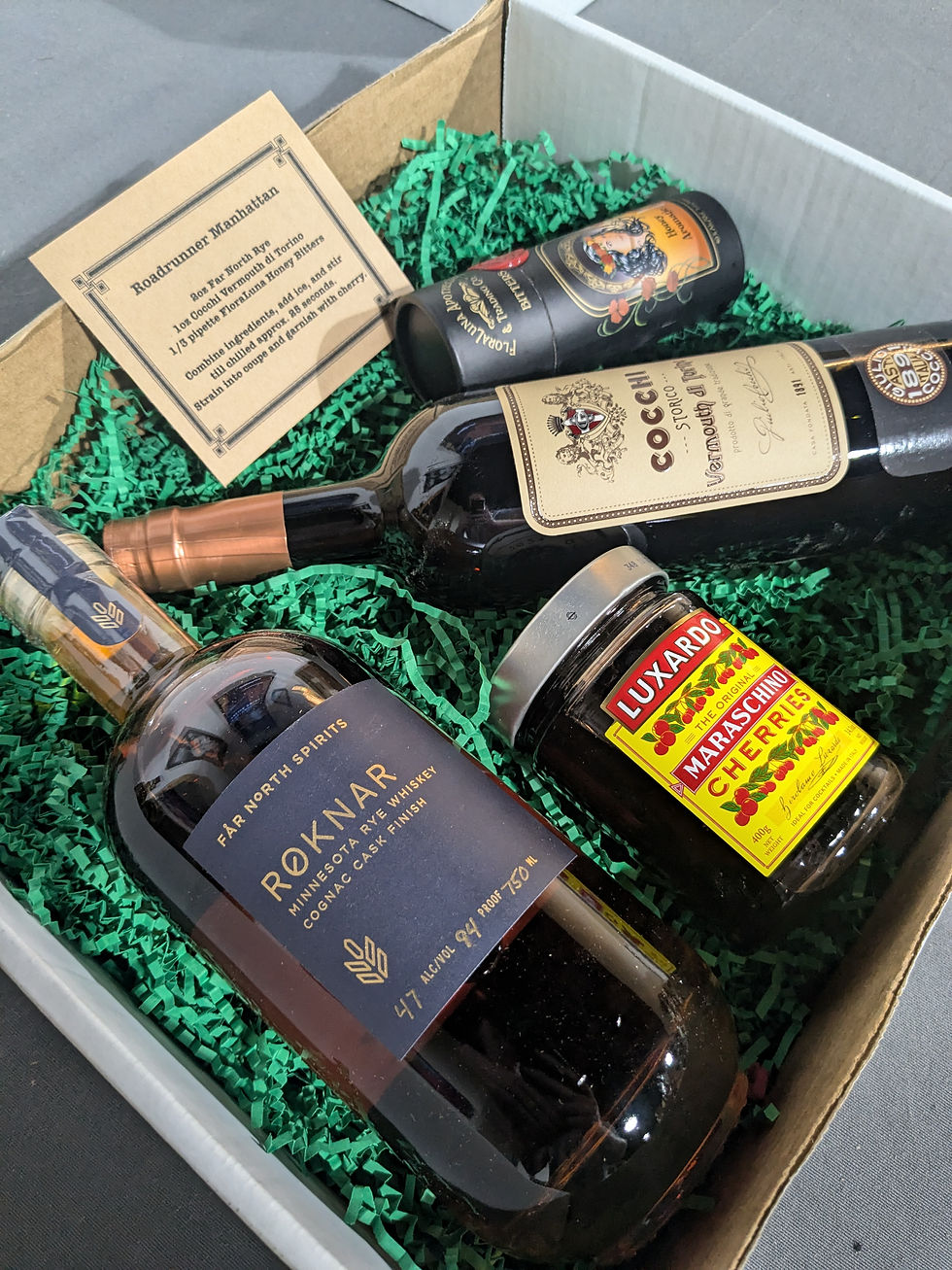 Roadrunner Manhattan Cocktail Set