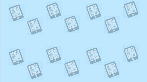 teachable header with social stories
