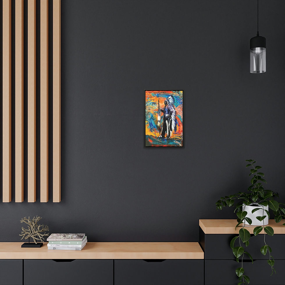 Thumbnail: BREATHE by No-Sun Gallery Canvas Wraps, Vertical Frame