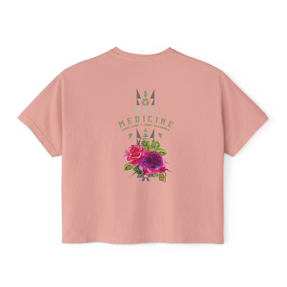 Thumbnail: Roses and Thorns Women's Boxy Tee 
