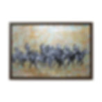 Thumbnail: White Tiger Clan by No-Sun, Gallery Canvas Wraps, Horizontal Frame