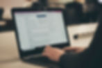 A bloger preparing to create content for their website.