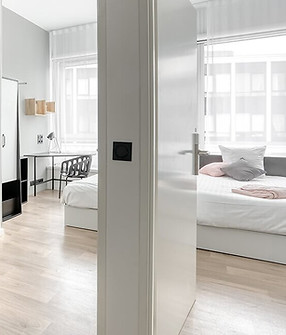 Espace coliving ECLA Massy Palaiseau, logement partagé moderne conçu par Océanis