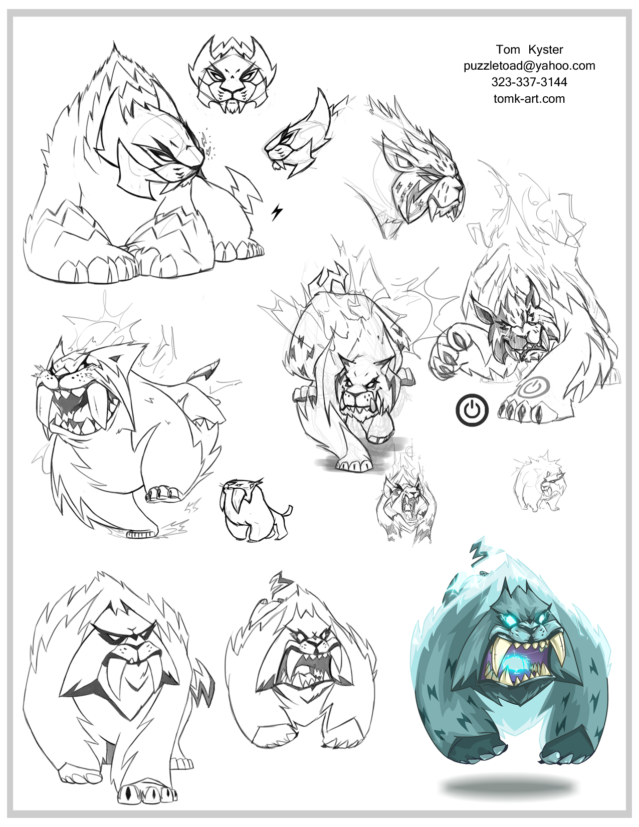 Teselow sketches