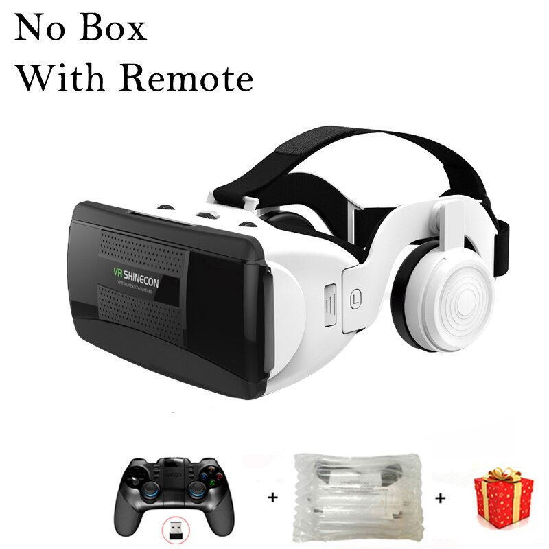 Thumbnail: Shinecon Helmet 3D VR Glasses of Virtual Reality Headset for iPhone Android