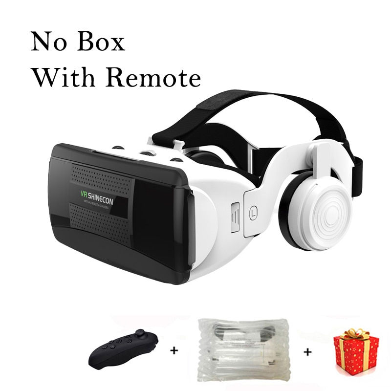 Thumbnail: Shinecon Helmet 3D VR Glasses of Virtual Reality Headset for iPhone Android