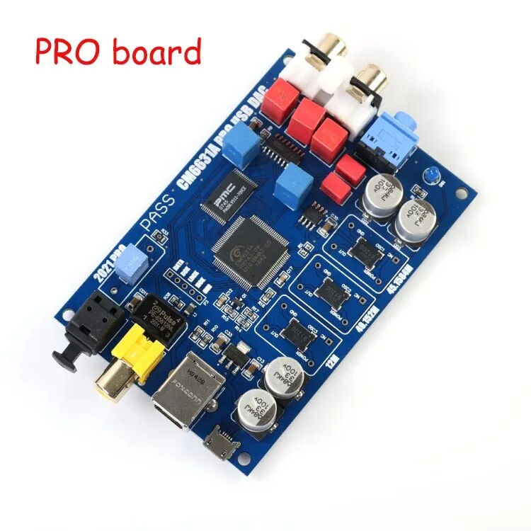 Thumbnail: HIFI Audio CM6631A Digital Interface 32 / 24Bit 192K Sound Card USB to I2S IIS