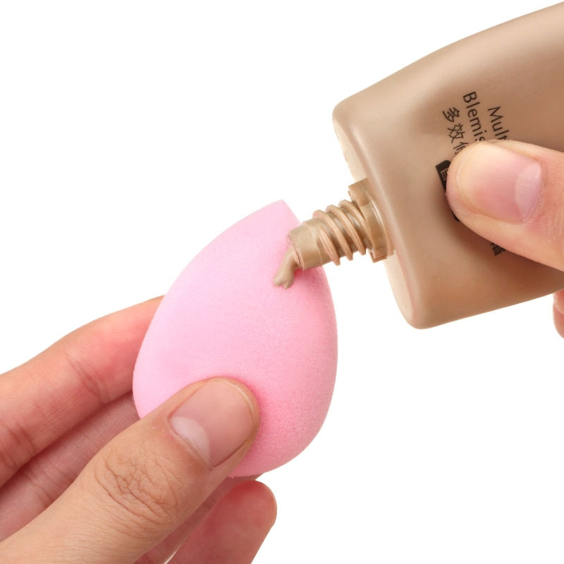 Thumbnail: New Medium Makeup Sponge Water Drop Shape Make Up Foundation Puff Concealer