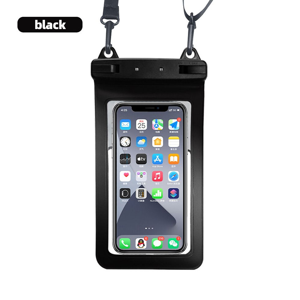 Thumbnail: FONKEN Full View Waterproof Case for Phone Underwater Snow Rainforest