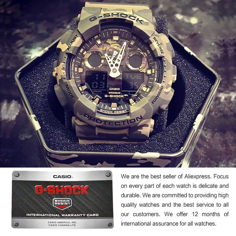 Thumbnail: Casio Watch G Shock Watch Men Top Brand Luxury Set Military Digital Watch Sport
