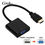 Thumbnail: HDMI-compatible to VGA Cable Converter Digital Analog HD 1080P for PC Laptop