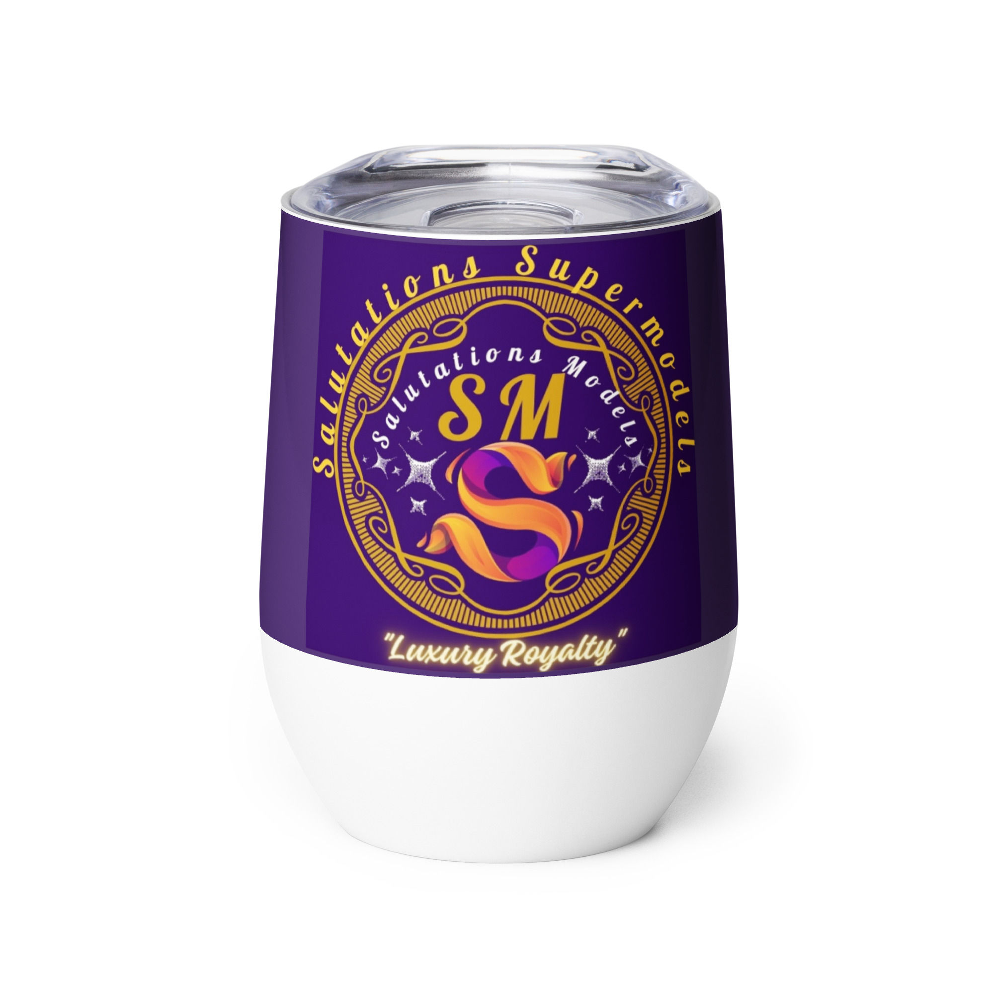 Salutations Modeling - Wine Tumbler