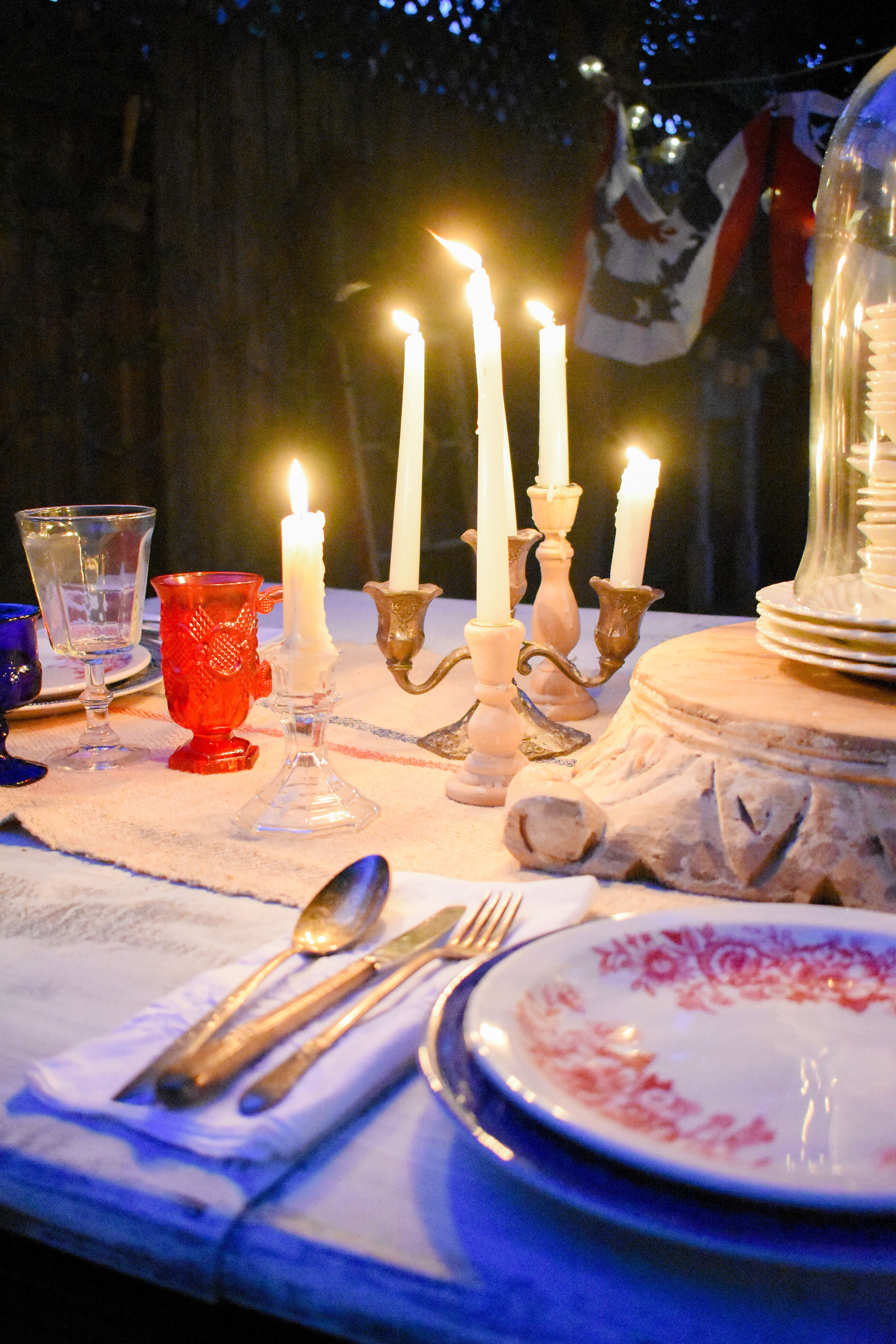 Candel light dinner