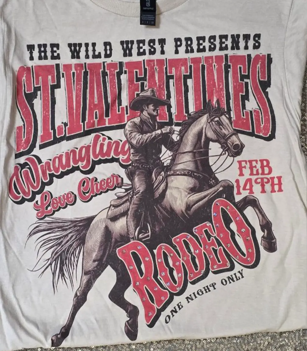 St. Valentine's Wrangling Tee