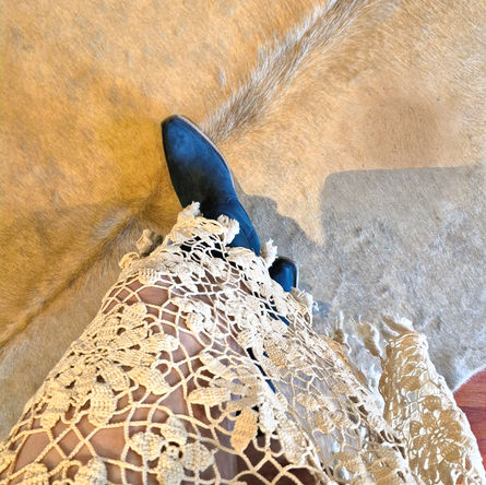 Vintage upcycled skirts