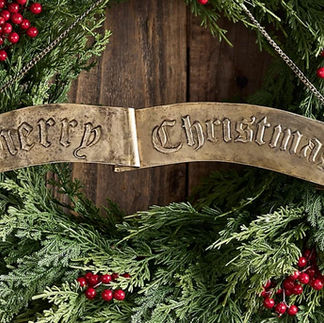 Merry Christmas Hanging Sign