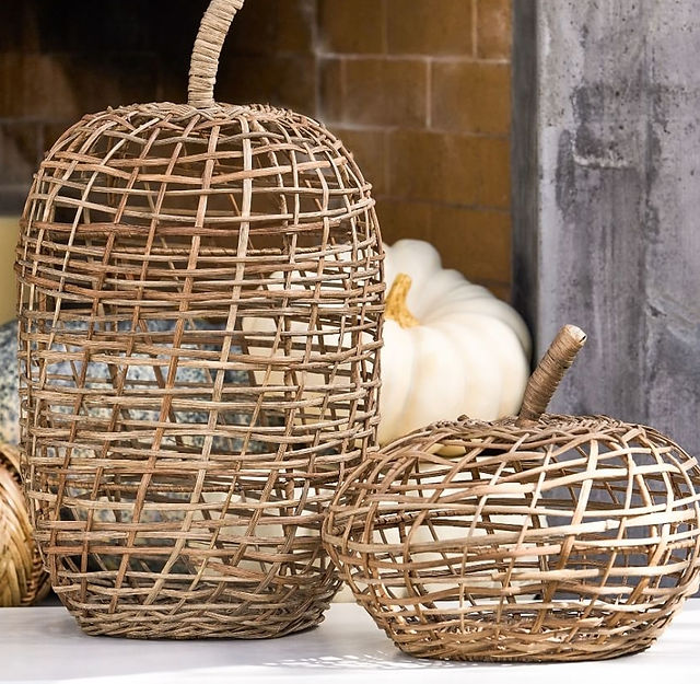 Wicker Pumpkin