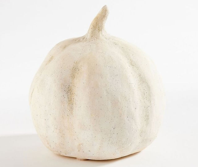 Terracotta White Pumpkin
