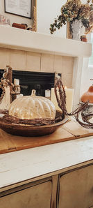 Fall home decor Fall foliage Fall table decor Coffee table decor