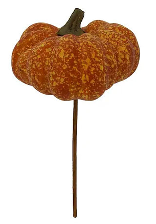 Orange Tall Pumpkin Pick