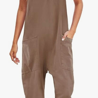 Brown jumpsuit