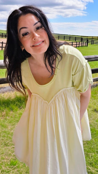 A sunny Free People Dress