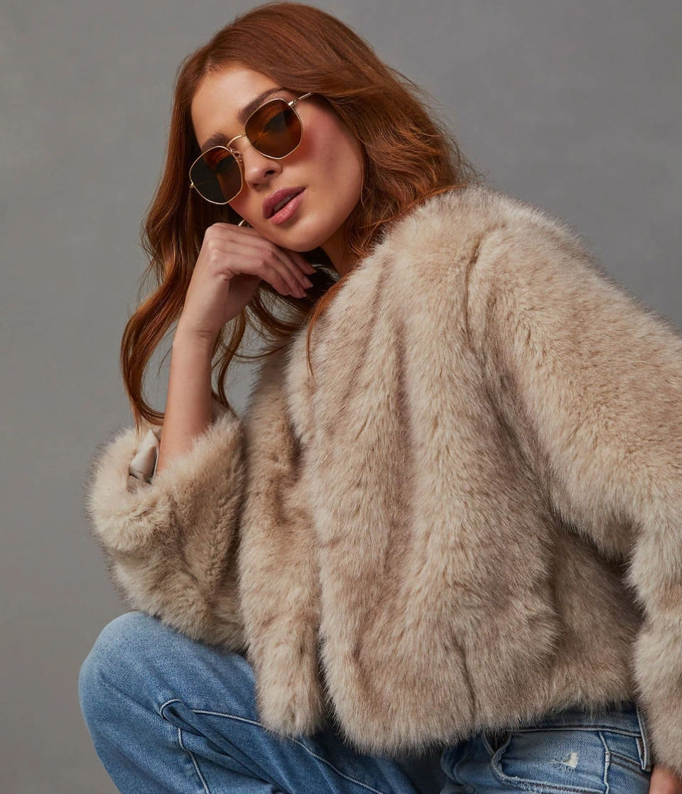 Sonya Premium Faux Fur Jacket