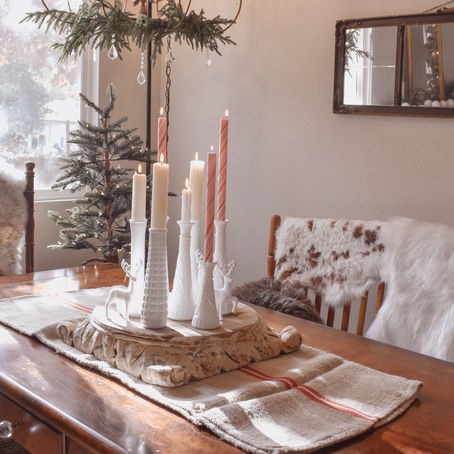 Simple Christmas Centerpieces