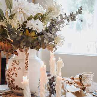 bee wax taper candles