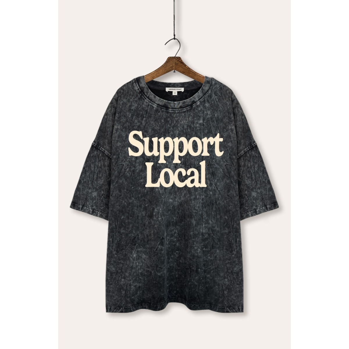 Support Local Oversized Tee