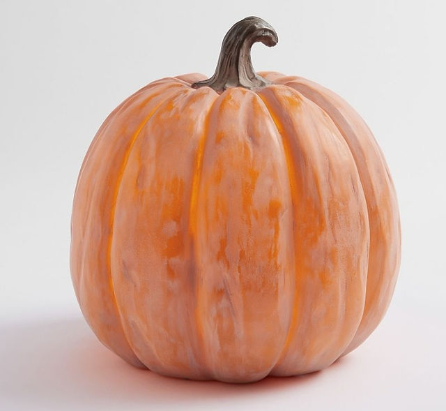 Orange Lit Pumpkin