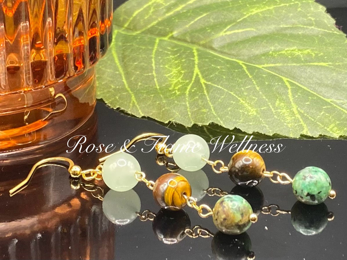 Rooted Heart Dangled Earrings