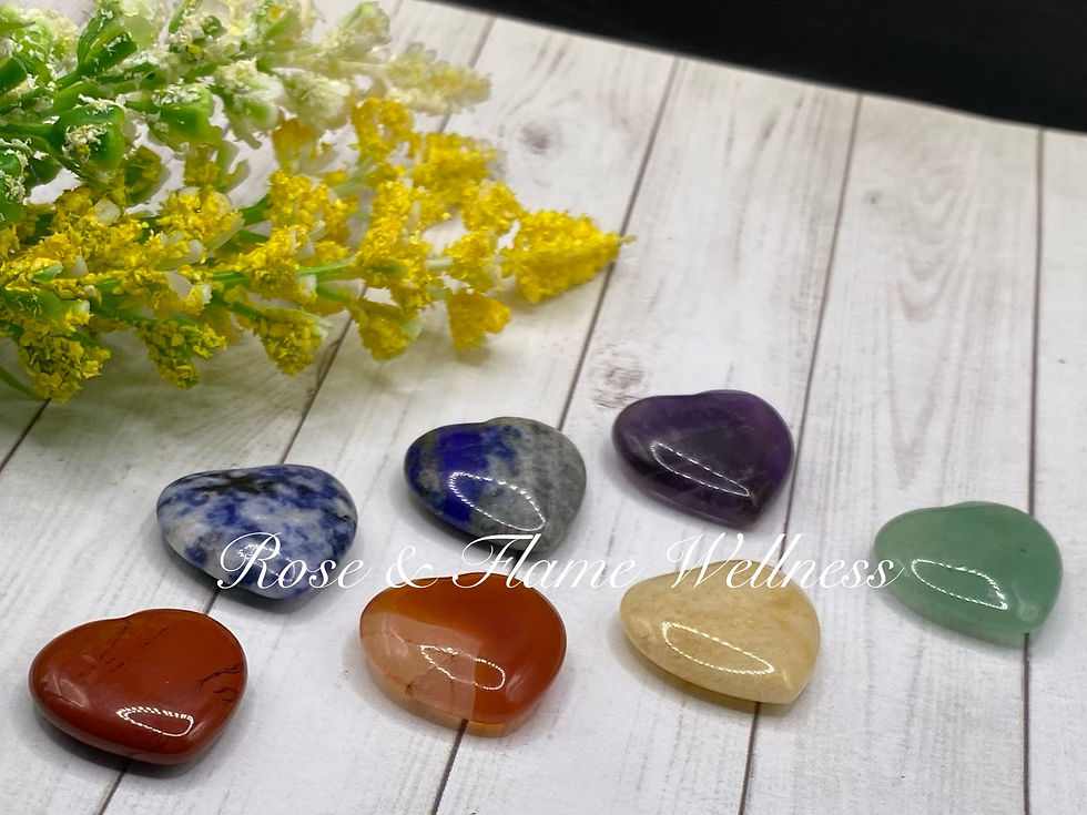 Thumbnail: Chakra Heart Stone Set