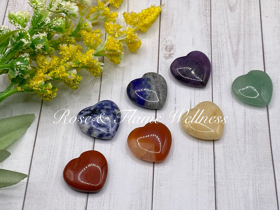 Thumbnail: Chakra Heart Stone Set