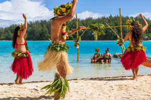 mariage traditionnel polynésien Polynésie
