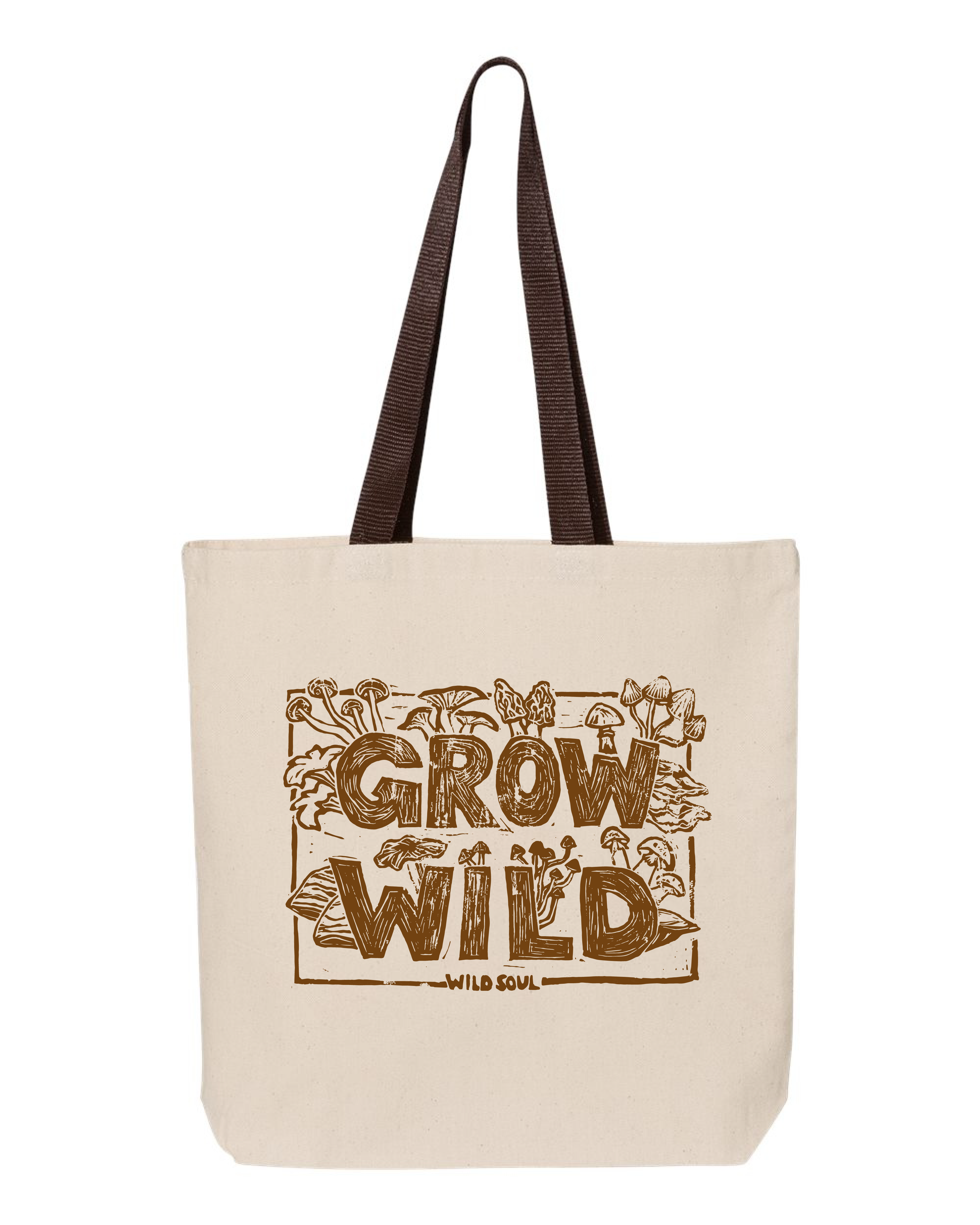 Grow Wild Canvas Tote Bag