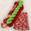 Thumbnail: Christmas Poinsettia Sock Set  4 Ply Hand Dyed Yarn
