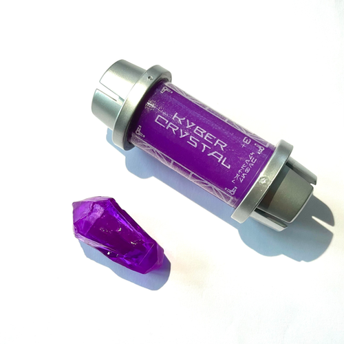 Star Wars Galaxy's Edge Kyber Crystal – Purple, For Holocrons & Lightsabers, Collectible - View #4