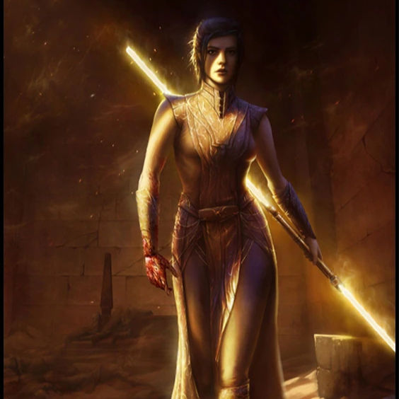 Bastila Shan (Jedi) Xeno3 Lightsaber Font