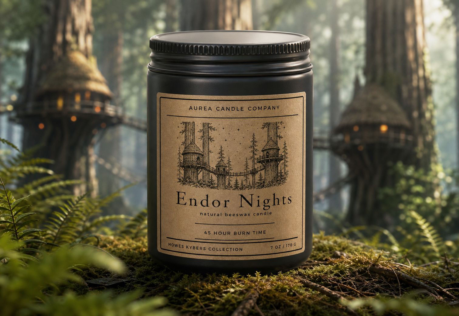 Endor Nights - Beeswax Candle