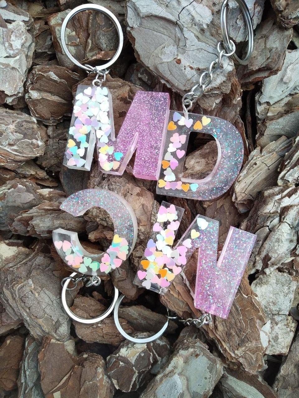 Miniatura: Llavero letras