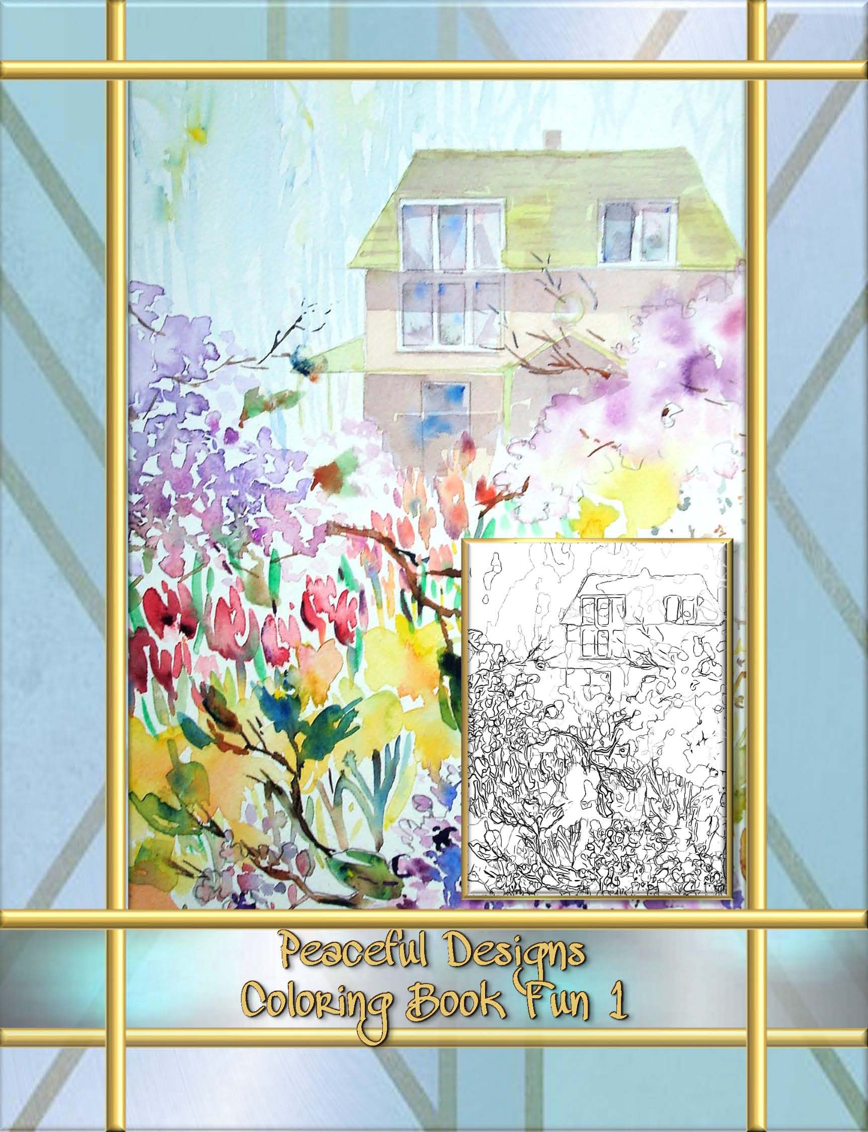 Peaceful Designs - Coloring Book 1 - Standard Color