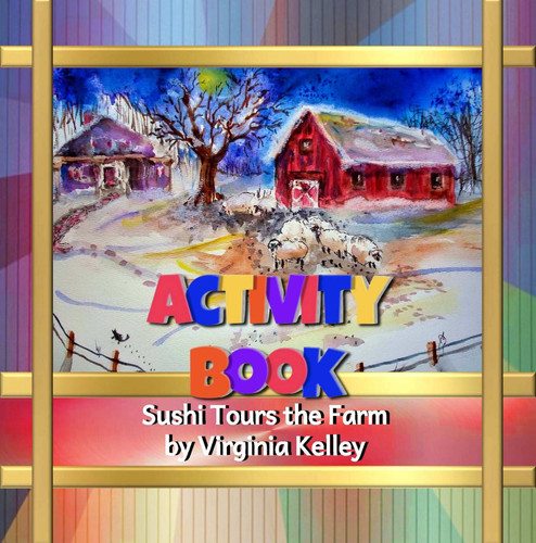 Sushitown DVD BOOK Sushi Tours the Farm Activity Book | Bobbinolive