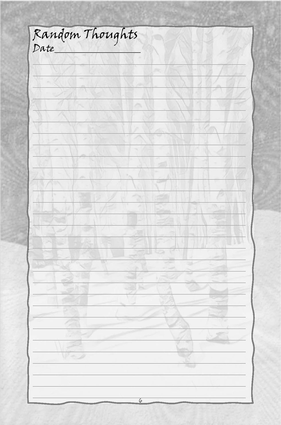 Thumbnail: Winter Bird Journal - Peaceful Surroundings