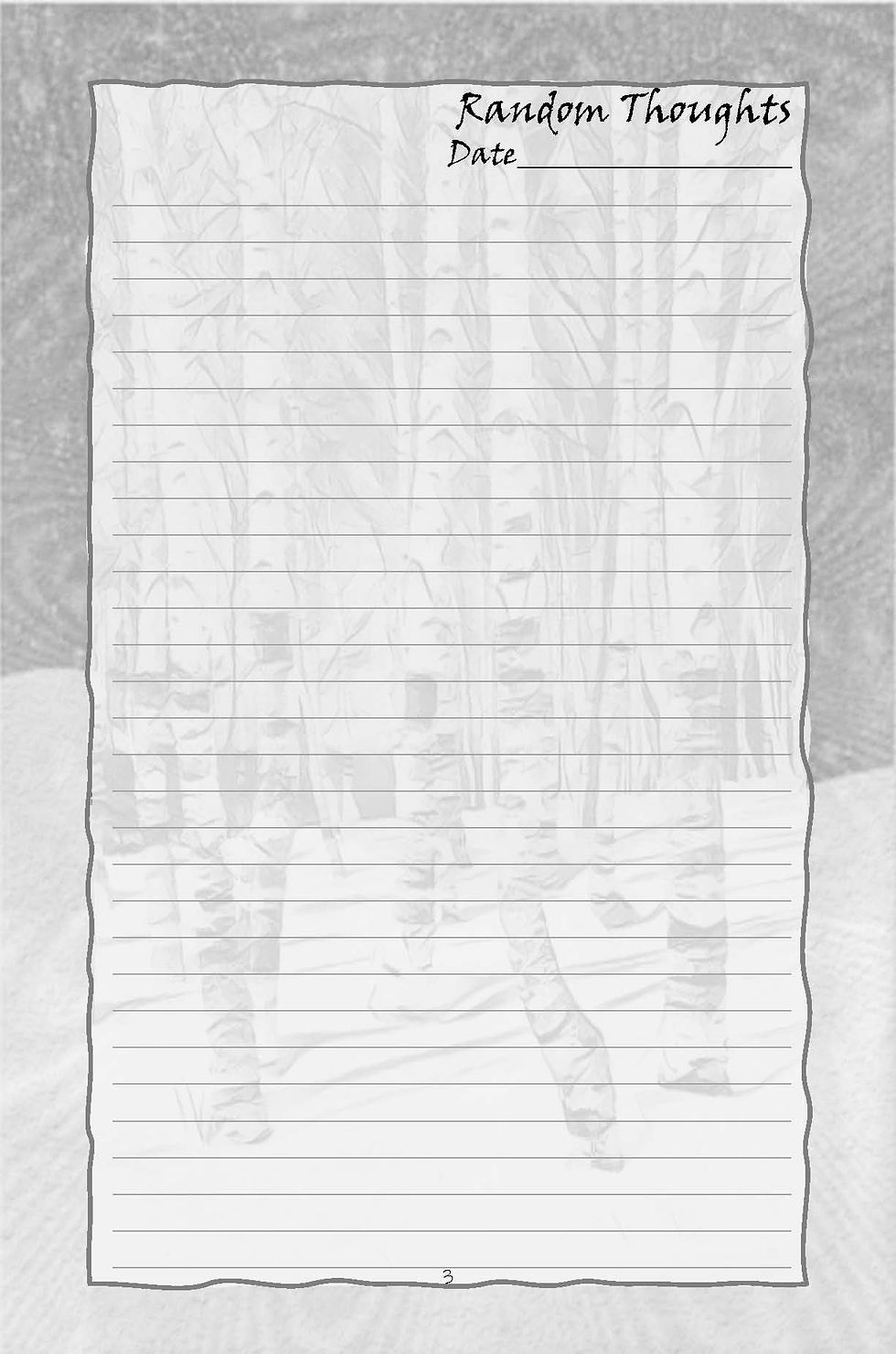 Thumbnail: Winter Bird Journal - Peaceful Surroundings