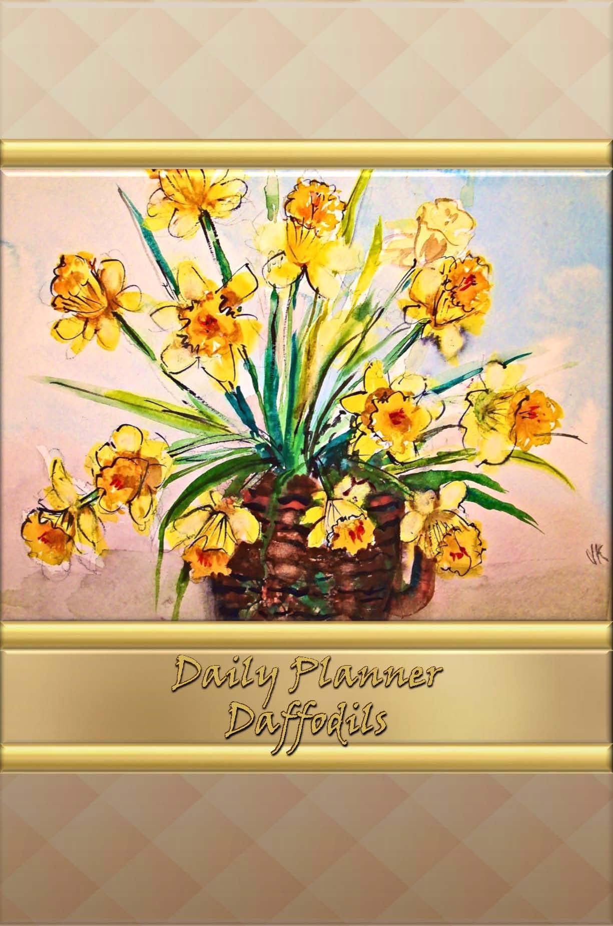 Daily Planner - Daffodils