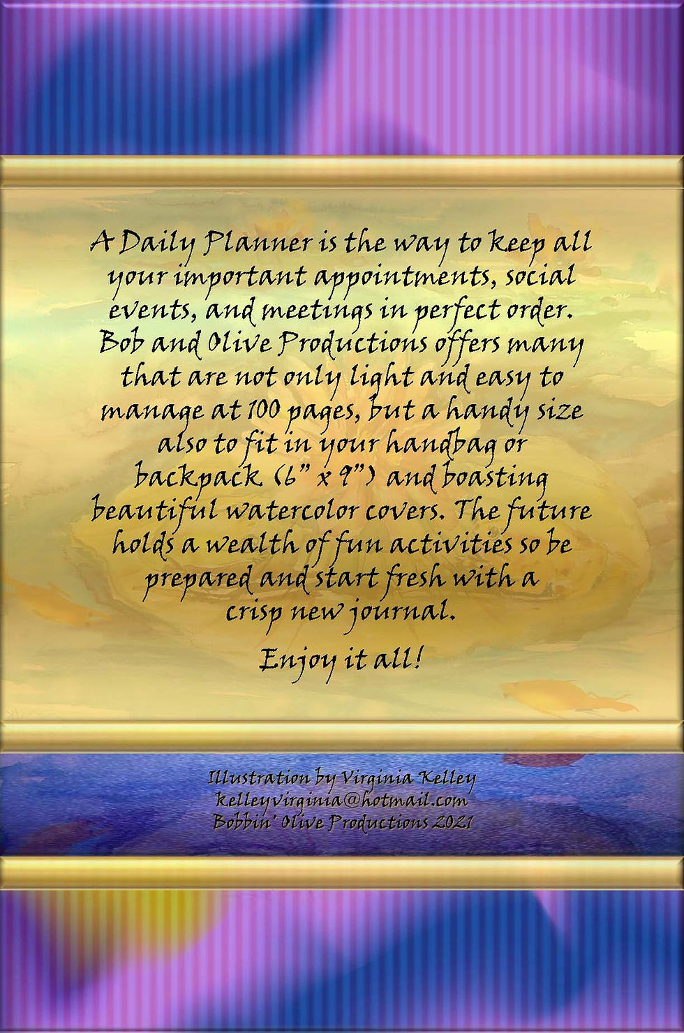 Thumbnail: Daily Planner - Frogs in Water
