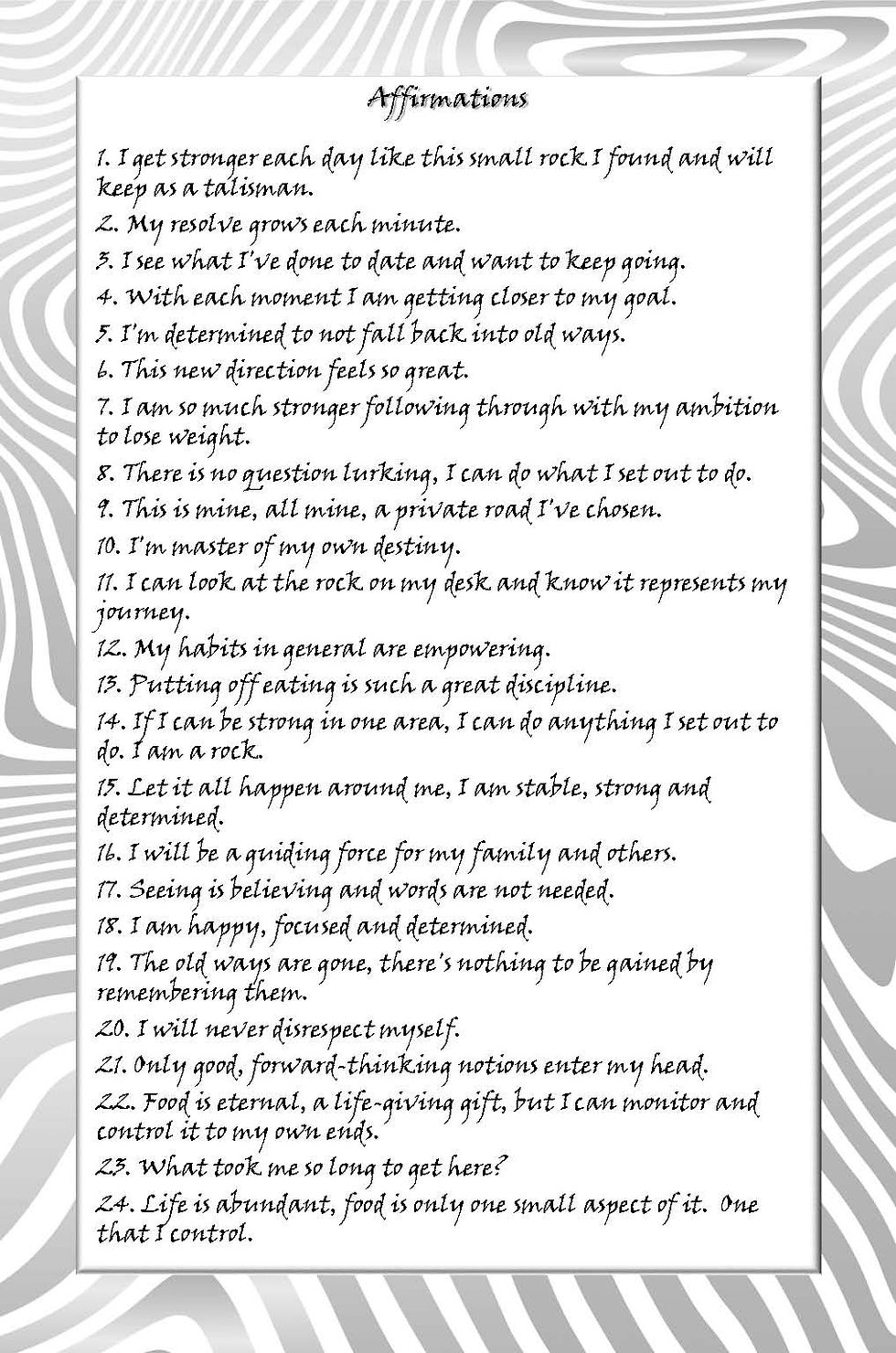 Thumbnail: Four Week Diet Journal - Going Home