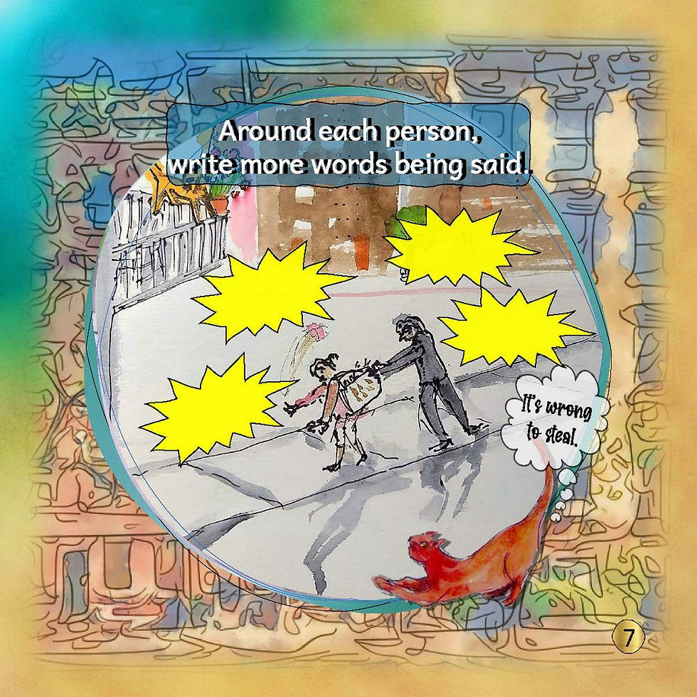 Thumbnail: Sushi Stops a Thief Activity Book